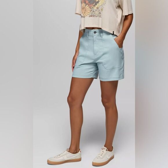 NWT PrAna Stretch Zion Cargo Short in Saltwater Size 4 - Picture 1 of 14